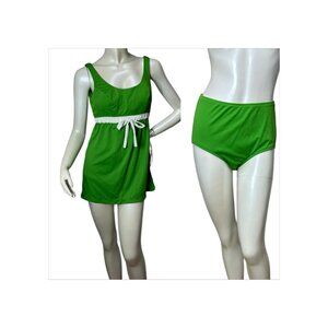 1960s bathing suit tankini by California Poppy Size S/M